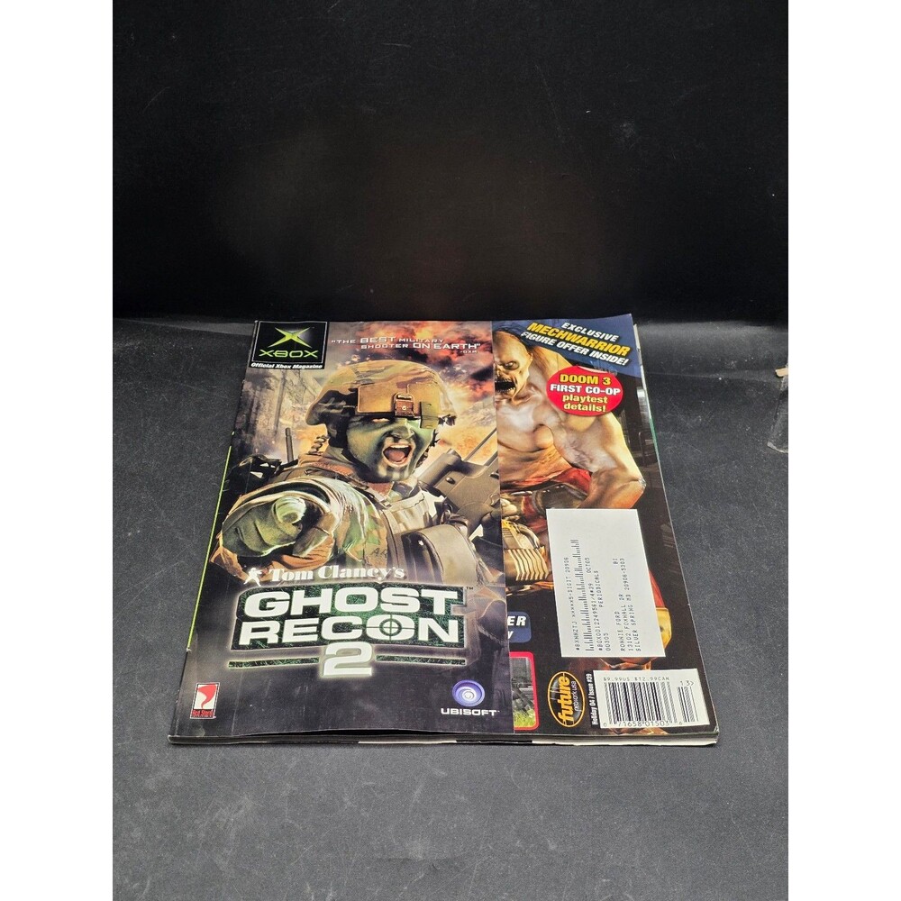 Official Xbox Magazine Holiday 2004 Issue #39 Doom 3 Ghost Recon 2 OXM Vintage